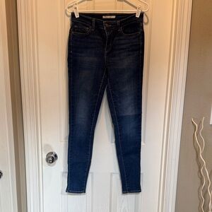Levi's Dark Blue Skinny Jeans